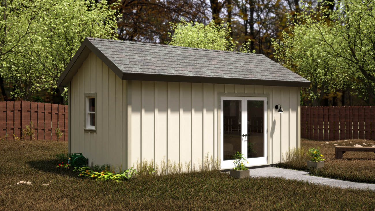 Anchored Tiny Homes of King of Prussia and Quakertown model A-240 3D exterior 1.