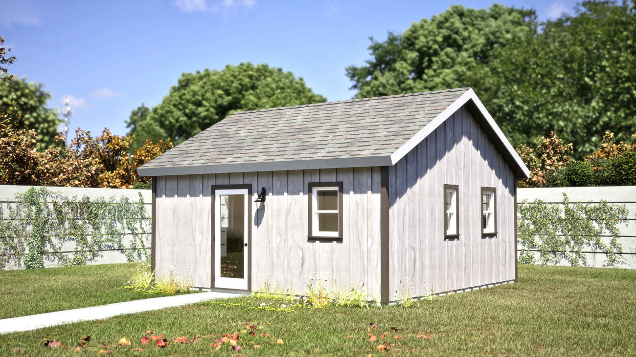 Anchored Tiny Homes of King of Prussia and Quakertown B-364 1 bedroom ADU model.
