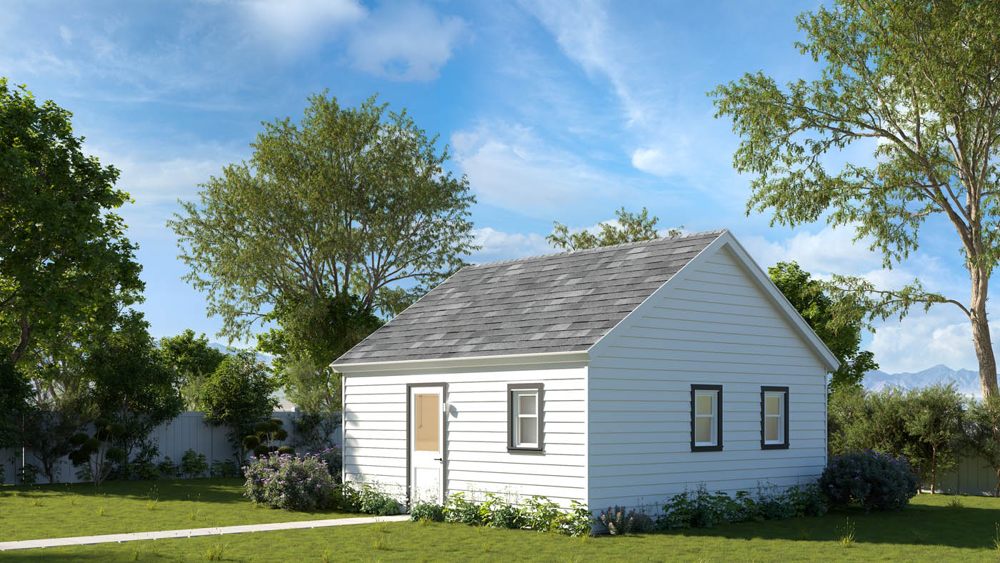 Anchored Tiny Homes of Southern New Hampshire B-364 1 bedroom ADU model.