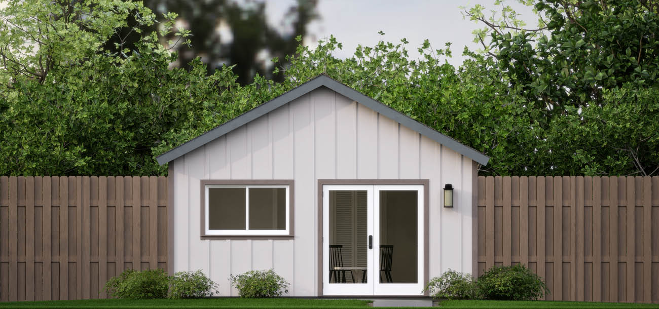 Anchored Tiny Homes of King of Prussia and Quakertown model B-450 exterior 2.