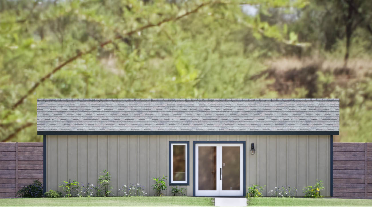 Anchored Tiny Homes of King of Prussia and Quakertown model B-504 exterior 2.