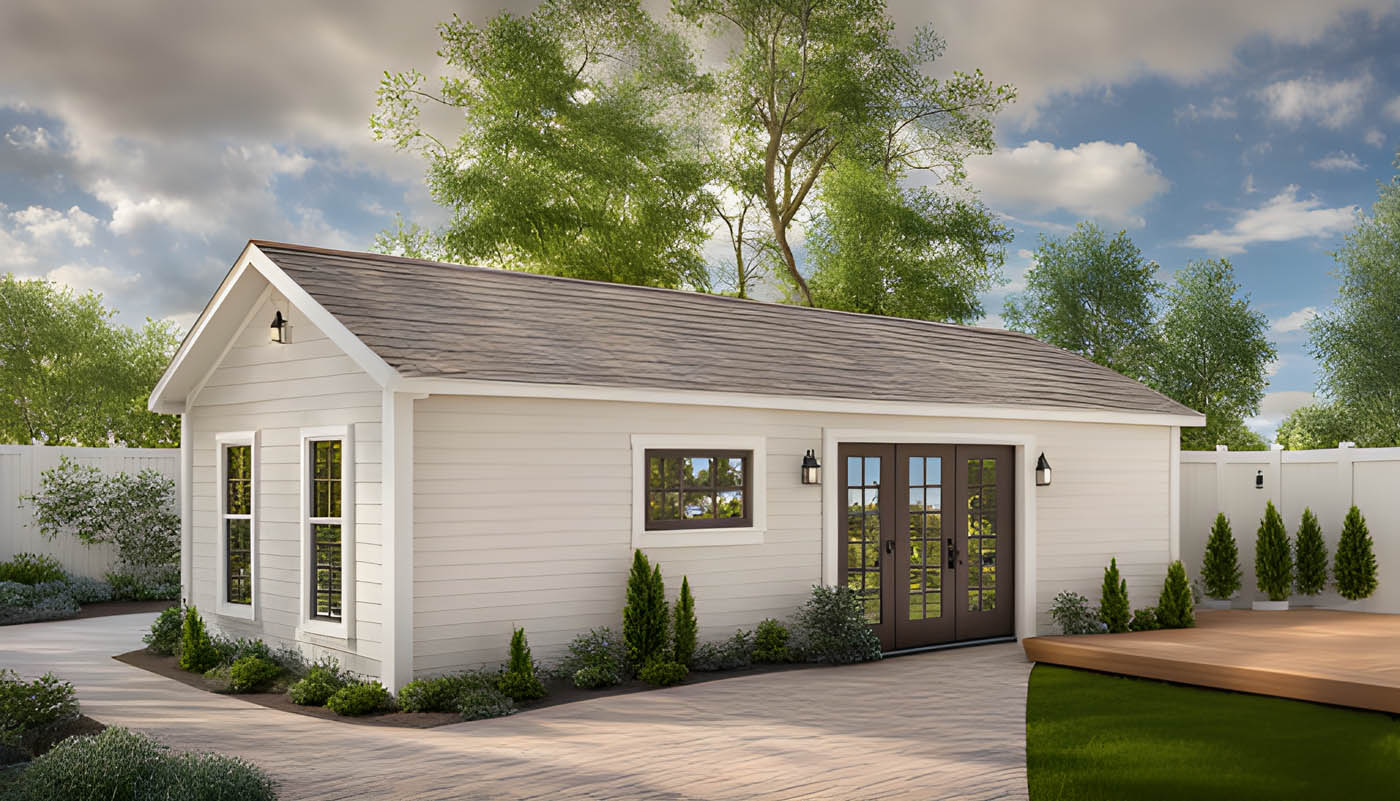 Anchored Tiny Homes of Southern New Hampshire B-504 1 bedroom ADU model.