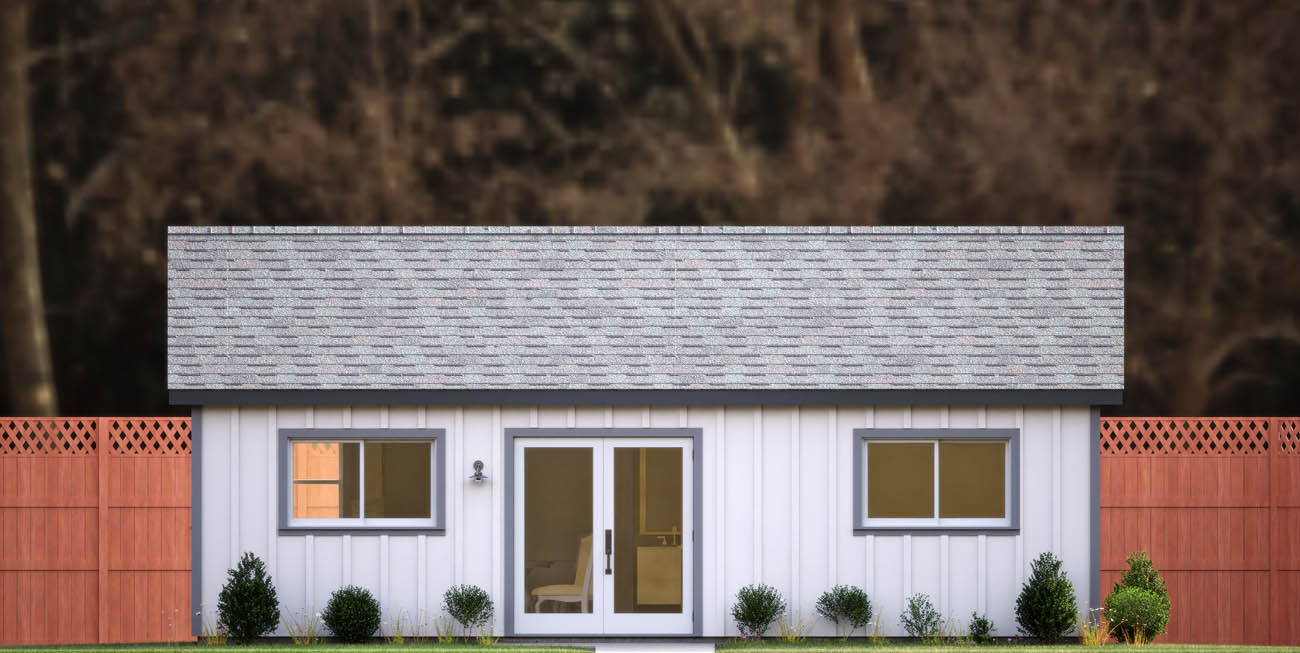 Anchored Tiny Homes of King of Prussia and Quakertown model C-585 exterior 2.