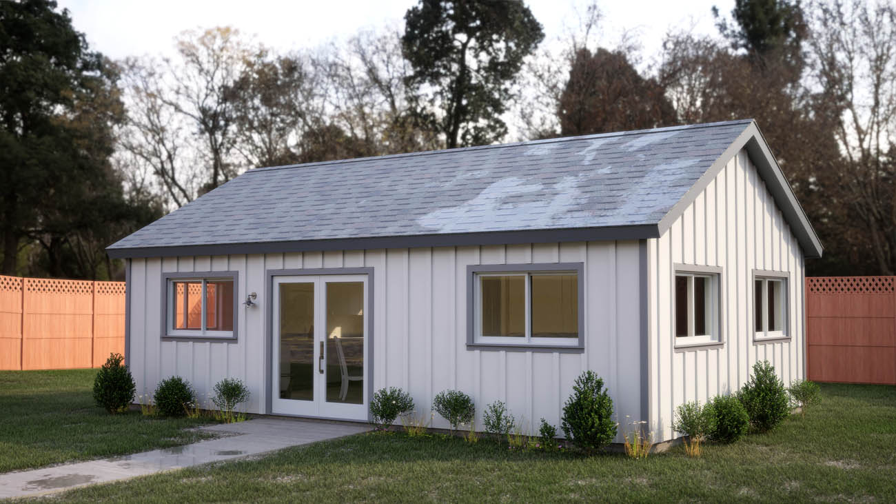 Anchored Tiny Homes of King of Prussia and Quakertown model C-585 exterior 1.